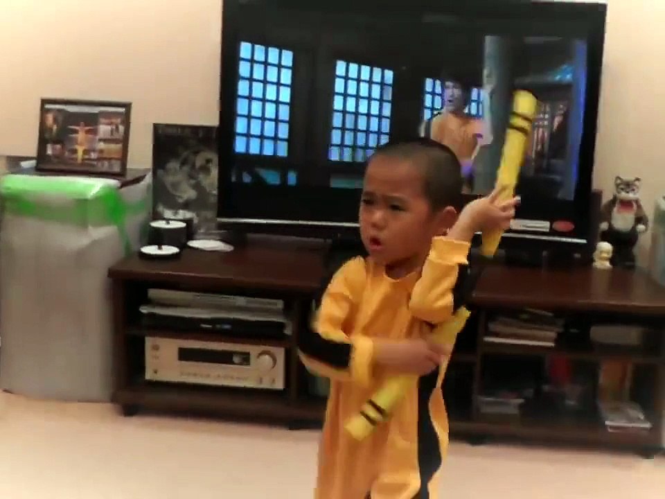 El pequeño Bruce Lee