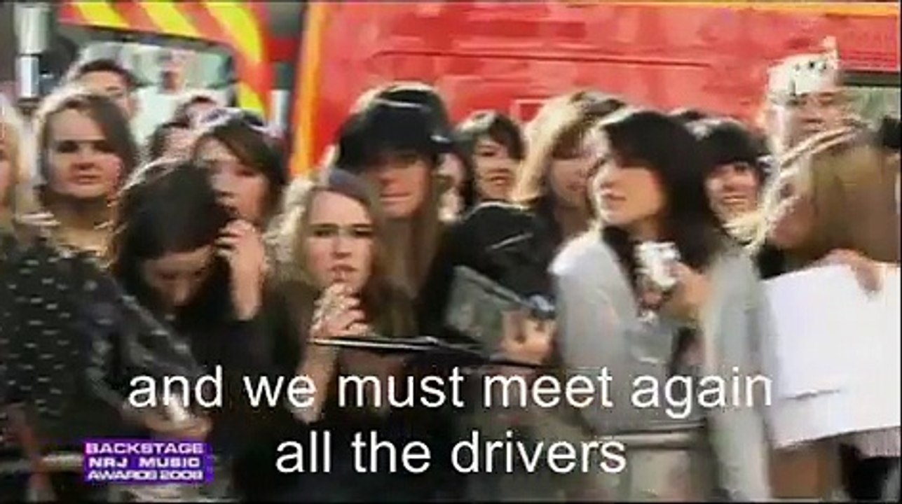 Backstages NRJ Music Awards 2008 TH(1/2) (subtitled english)