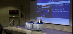 EU Handelskommissarin Malmström veröffentlicht TTIP-Verhandlungstexte