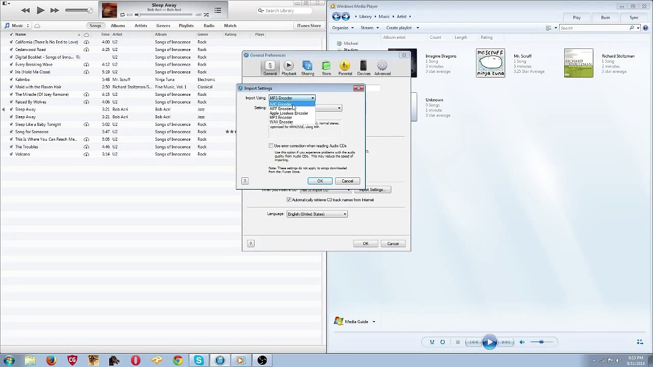 How to Transfer Music from iTunes to Windows Media Player (mp3)