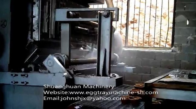 8 Platens Rotating Egg Tray Machine firework tray