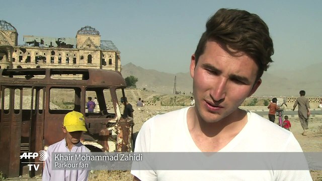 Young Afghans find freedom through freerunning flips