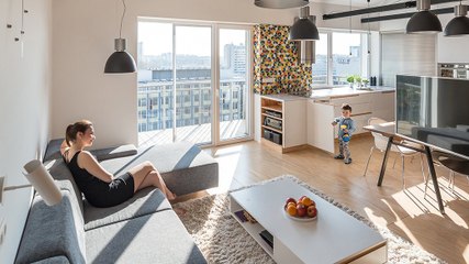 Loft Apartment in superstructure by RULES Architects