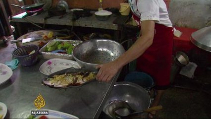 Thailand fishing comes to a halt