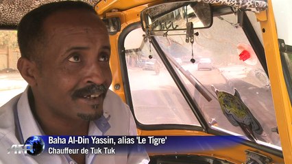 Les tuk-tuk customisés, rois des rues poussiéreuses de Khartoum