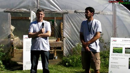 Damien Berthonneau, maraicher bio à Cast