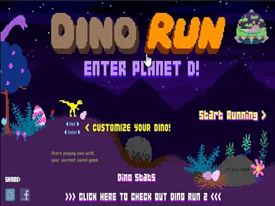 Dino Run Enter Planet D