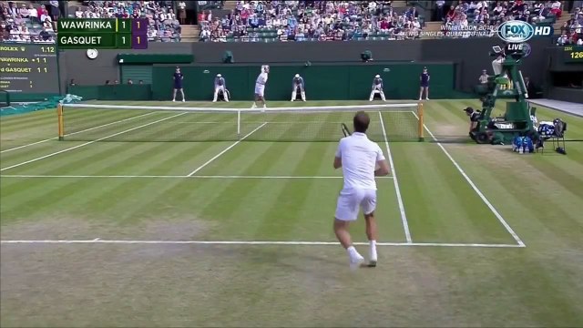 Wawrinka vs Gasquet - le résumé du quart de finale