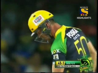 Chris Lynn 52  33  vs St Kitts and Nevis Patriots   CPL 2015