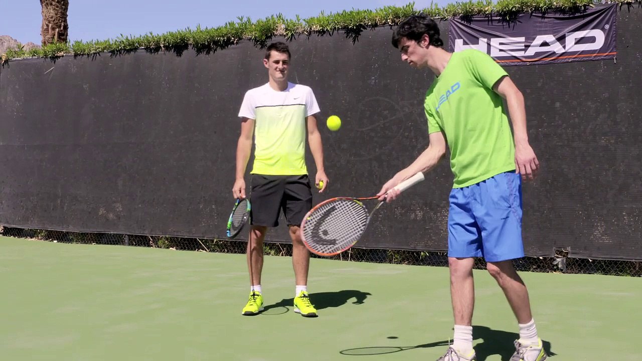 Frame & Play: Level 9 "Gunslinger" with Marin Cilic and Bernard Tomic