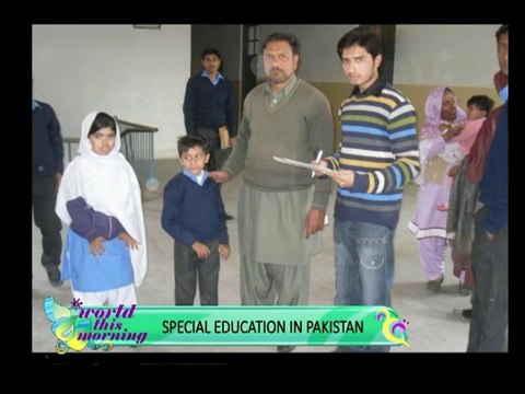 World This Morning - Special education in Pakistan