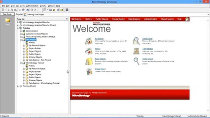 MicroStrategy Online Training | MicroStrategy Video Tutorials