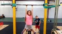 CrossFit Forney Kids Doing Pull Ups