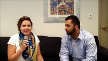 APN Summer Interns Discussing Palestinian Students' Attitudes