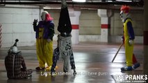 Les clowns meurtriers récidivent en caméra cachée