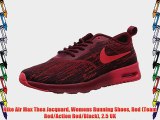 Nike Air Max Thea Jacquard Womens Running Shoes Red (Team Red/Action Red/Black) 2.5 UK