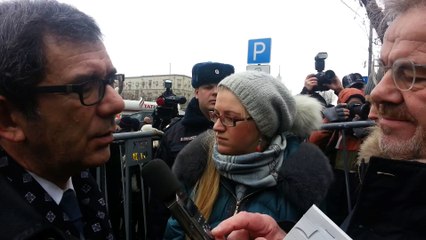 L'Ambassadeur Jean-Maurice Ripert parle avec Marc Crepin de Boris Nemtsov sur "France Info"