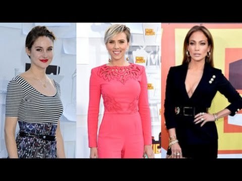 Celebrity Red Carpet At MTV Movie Awards 2015 (Jennifer Lopez, Scarlett Johansson And More)