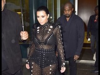 A Pregnant Kim Kardashian Is Mobbed By Fans At The CFDA Awards