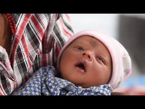 Nepak Earthquake: Newborn enjoys naming ceremony at Tundikhel quake camp