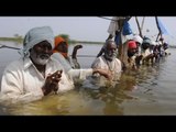 Jal Satyagraha: Villagers stand in waist-deep waters to protest against govt.