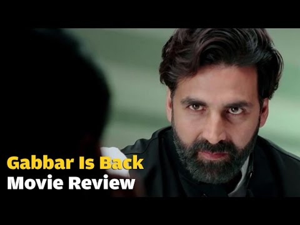 Gabbar Is Back review: Akshay Kumar steals the thunder in this action packed masala film
