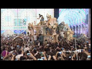 festa della bruna 2015   strappo del carro - rallentatore