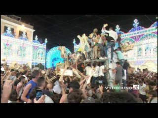 Festa della Bruna 2015 -  lo strappo del Carro MultiCam