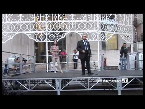 Matera - comizio Raffaello De Ruggieri