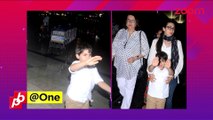 Karisma Kapoor and Kiaan Kapoor spotted at  Mumbai airport - Bollywood News