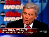 George Stephanopoulos, John Warner, Dick Lugar Pt. 1