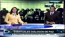 Posibles pláticas de paz entre Santos y las FARC