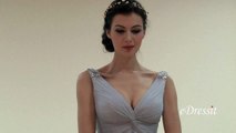 eDressit Plunging V Neck Beaded Shoulders Evening Dress Prom Dress