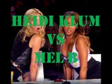 Heidi Klum vs Mel B