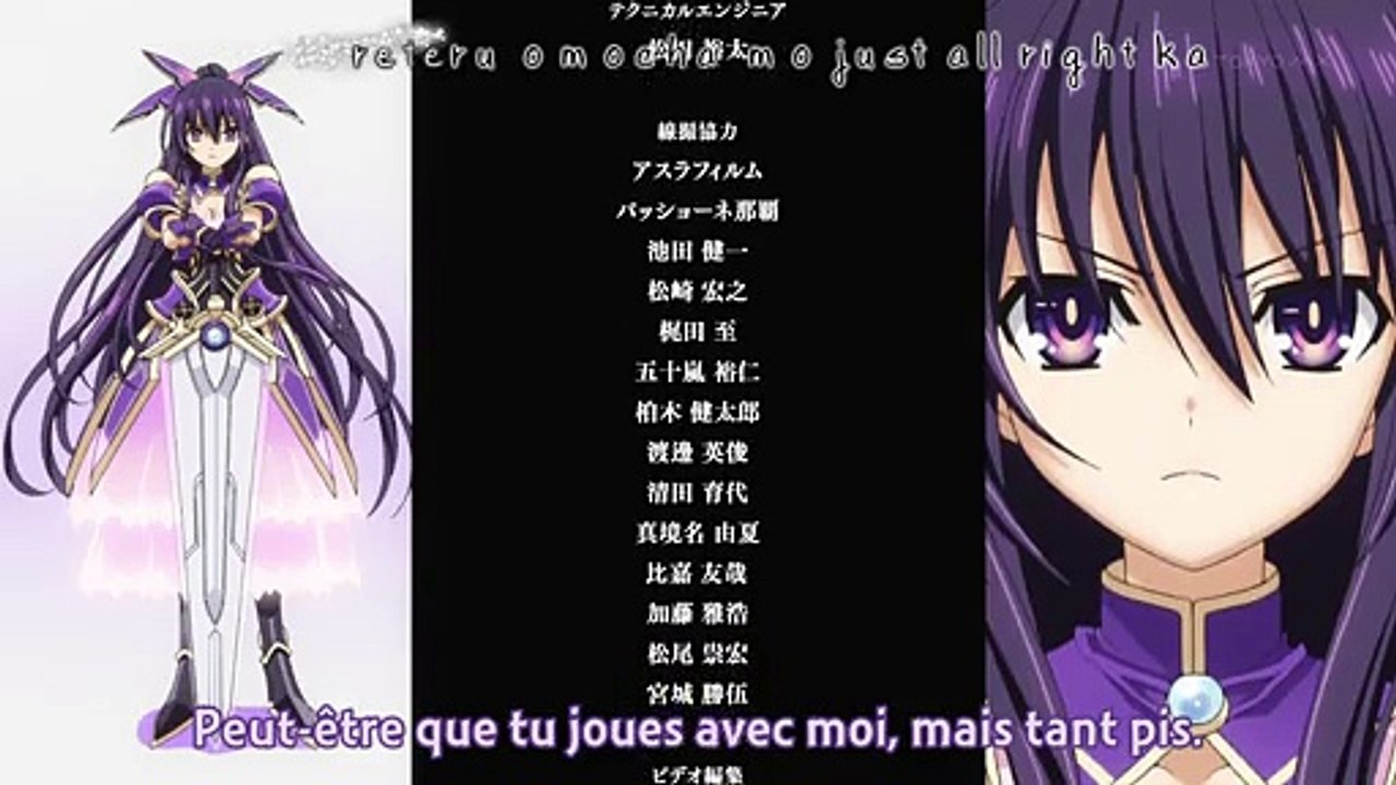 [Saison 1] Date a Live - Ending (VOSTFR)