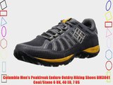 Columbia Men's Peakfreak Enduro Outdry Hiking Shoes BM3841 Coal/Stone 6 UK 40 EU 7 US