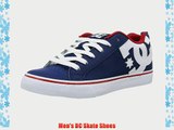 DC Shoes Men's Court Vulk Shoe Navy/Red Lace Up D0303181 7 UK 8 US