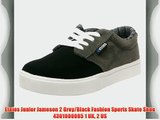 Etnies Junior Jameson 2 Grey/Black Fashion Sports Skate Shoe 4301000085 1 UK 2 US