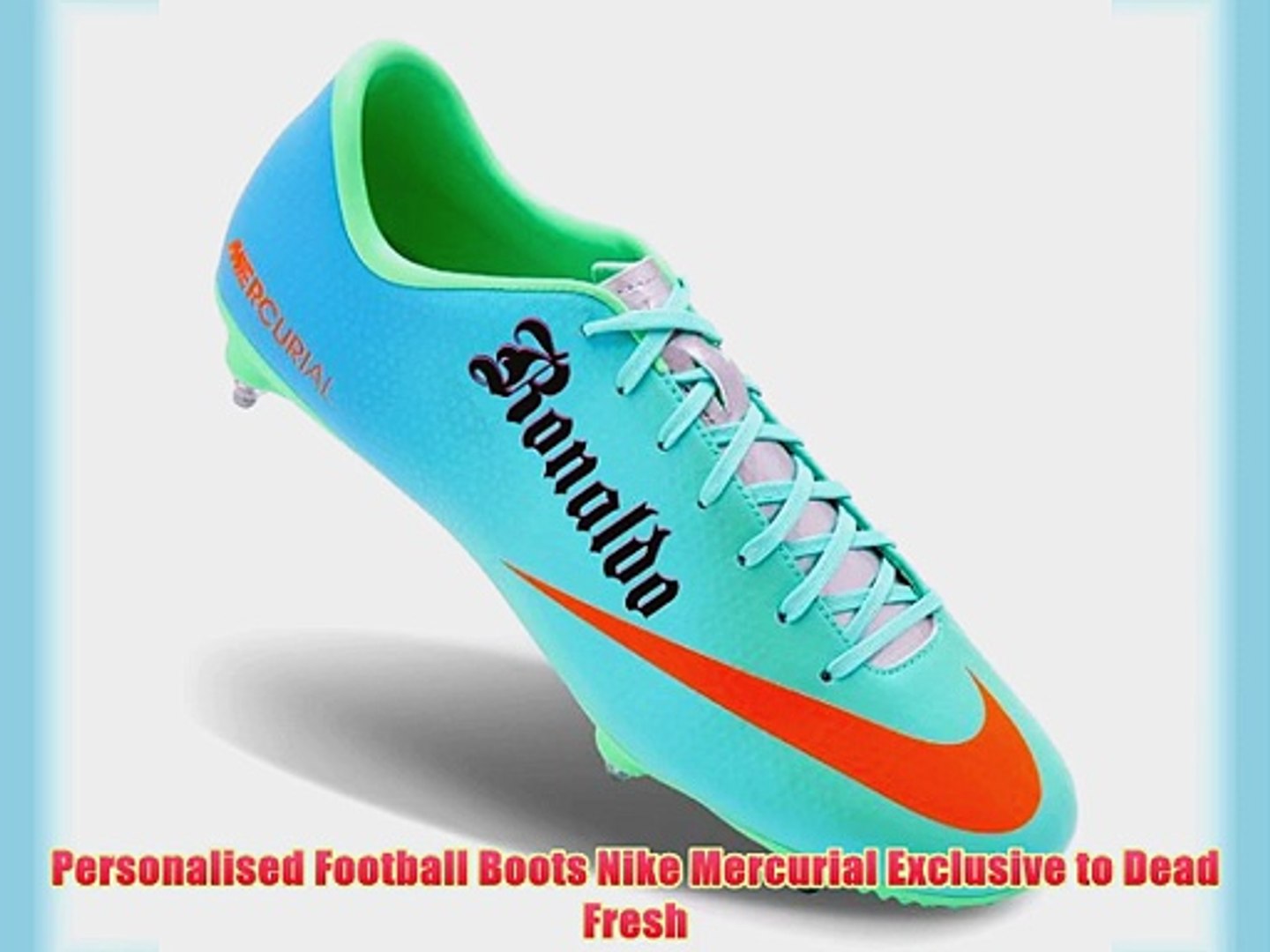 nike personalised boots
