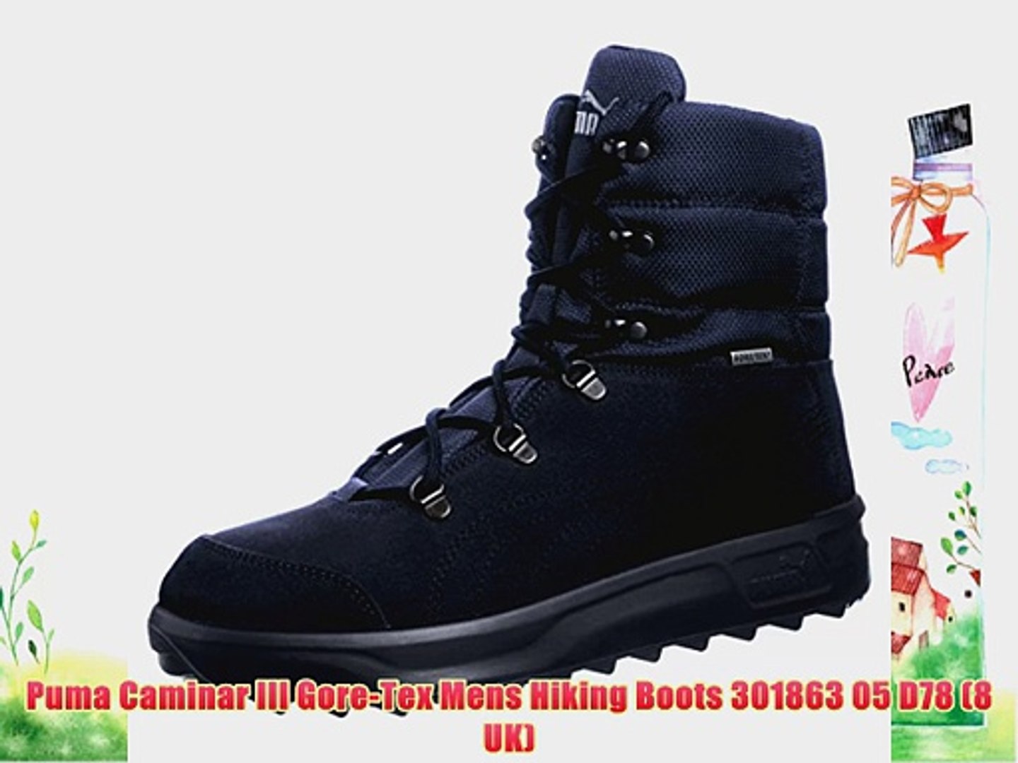 Puma Caminar III Gore-Tex Mens Hiking Boots 301863 05 D78 (8 UK) - video  Dailymotion