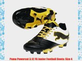 Puma Powercat 3.12 FG Junior Football Boots: Size 4
