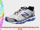 New Balance Mens Running Shoes M880MI3 White/Blue 8.5 UK 42.5 EU
