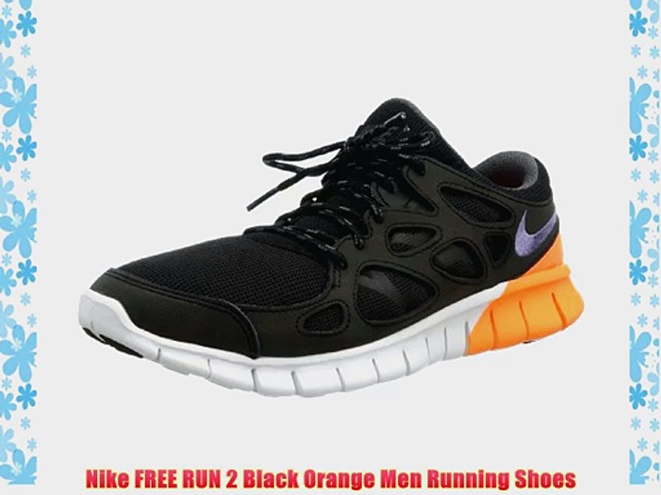 nike free run 2 black mens