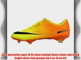 nike mercurial vapor IX FG mens football boots cleats volt black bright citrus firm ground