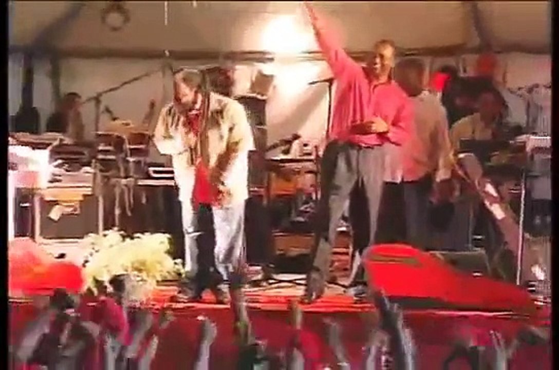 Morgan Heritage Sings for Dominica's Roosevelt Skerrit