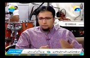 Dr. Hafiz Rehan Mustafa Rathore at GEO TV (Subh-e-Pakistan 6th-July-15) [Tayyabi Rohani Center St-7 Block 1 Gulistan-e-Johur opposite to Karachi University main gate, Karachi, Pakistan-76400]