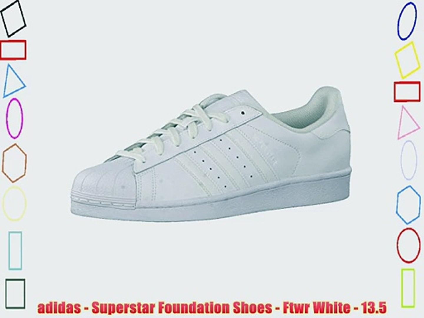 superstar foundation shoes white