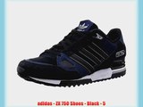 adidas - ZX 750 Shoes - Black - 5