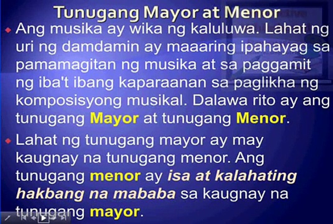 Iskalang Mayor at Menor (Major and Minor Scale) - Interactive Music Lesson
