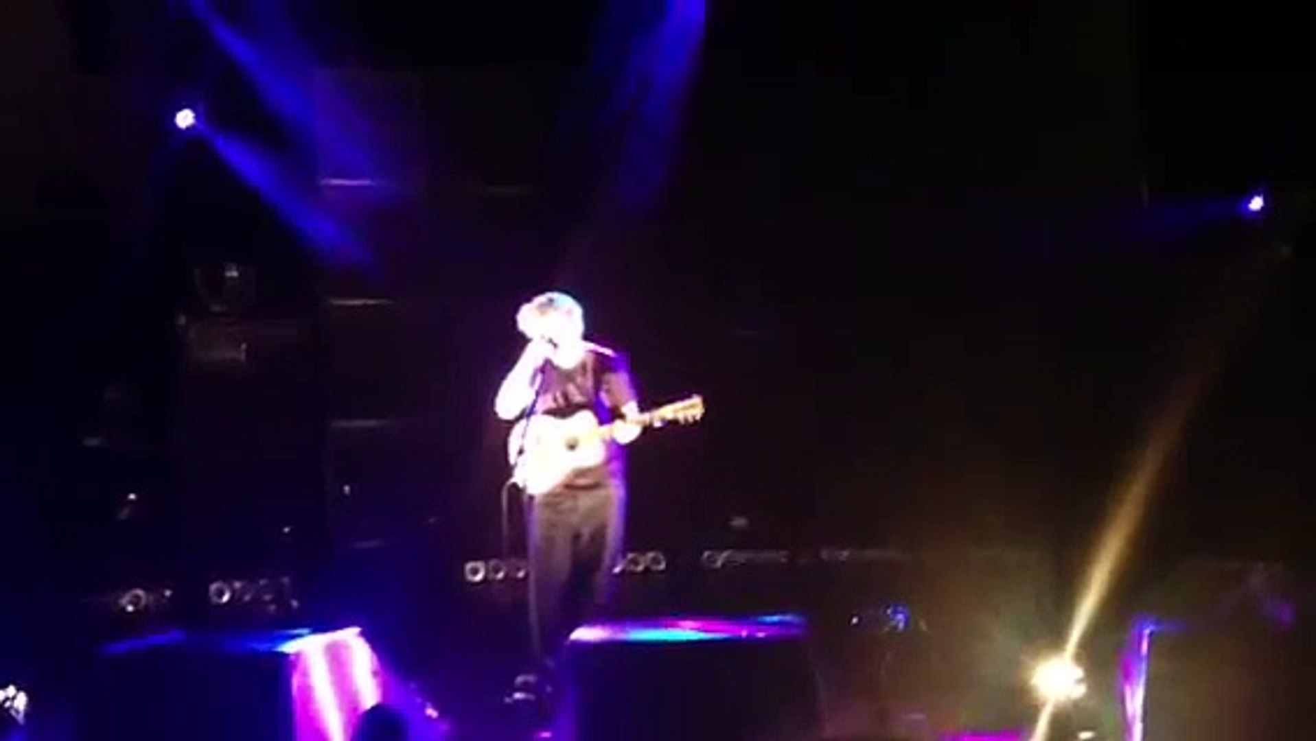 Ed Sheeran Crying at a Concert